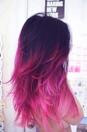 Photo:  pink hair 01